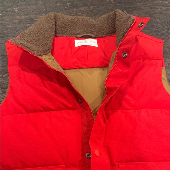 Cooperative Red and Brown Vest - Picture 3 of 3